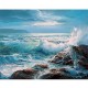 Canvas Fırtına ve Deniz Sayılarla Boyama Seti Rulo