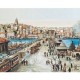 Canvas Eski İstanbul Sayılarla Boyama Seti Kasnaklı